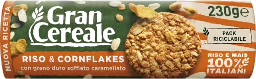 Gran Cereale Biscotti Gran Cereale Croccante con Riso