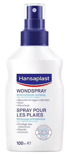 Hansaplast - Spray antisettico per adulti, 100 ml