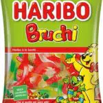 Haribo Bruchi, Caramelle Gommose a Forma di Bruco, Gusto Frutta