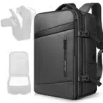 hk Zaino da Viaggio Uomo porta PC Portatile 17.3 pollici Impermeabile Zaino con Scomparto per Scarpe con Porta USB Porta Lavoro Ufficio Scuola Viaggio