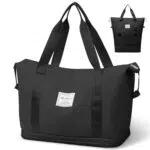 Howala Borsone da Viaggio Donna Grande Capacità Borsa Palestra Impermeabile Weekend Borsa da Viaggio Espandibile Borsone Piscina Leggera Borsa Parto Ospedale Mamma Borsa Sportiva Donna Uomo
