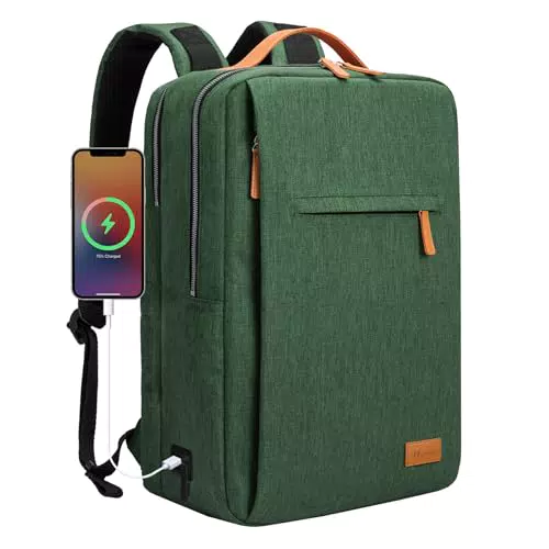 Hp hope Zaino da lavoro per uomo, zaino impermeabile da donna per zaino da scuola per laptop da 15