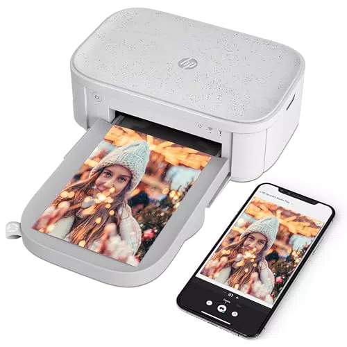 HP Sprocket Studio Plus Stampante Wi-Fi Stampa in modalità wireless foto 4x6 dal tuo dispositivo iOS e Android