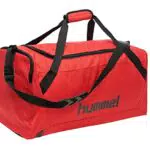 hummel Borsa Sportiva Core, Unisex-Adulto, Vero Rosso/Nero