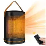icyant Mini Termoventilatore, Oscillante a 70° con Termostato