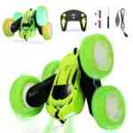 icyant Remote Control Auto con spray, Dinosaur RC Autote giocattoli a 360 ° rotante 4WD OFF RACING RC Auto RC con musica e fari a LED per camion Giochi per ragazzi Girls Girl Età 3+