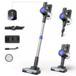 INSE Aspirapolvere Senza Fili, 235W/25Kpa Scope Elettriche Potente
