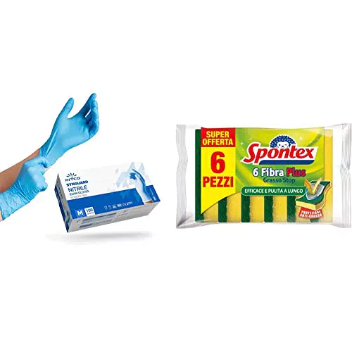 intco medical 100 guanti in Nitrile L senza polvere