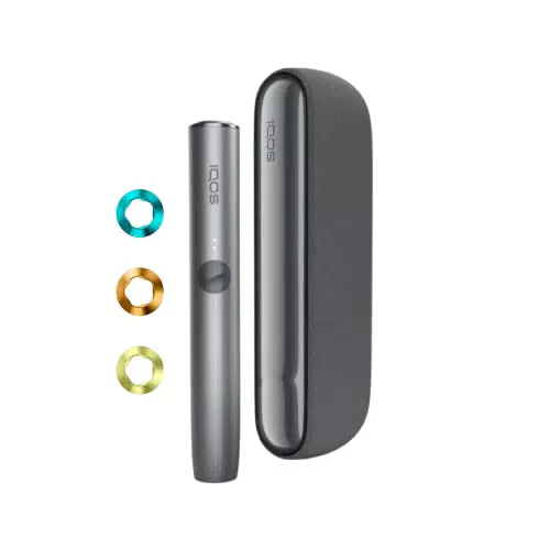IQOS ILUMA Pebble Grey con Ring Set Energized