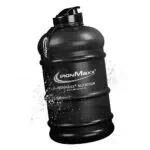 IronMaxx Water Gallon - Borraccia da 2200 ml a Prova di Perdite - Priva di BPA - Adatta per lo Sport - Nero Satinato