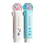 IUDWCG 2 Pcs Gomma a zampa di gatto per bambini, simpatica gomma a zampa di gatto