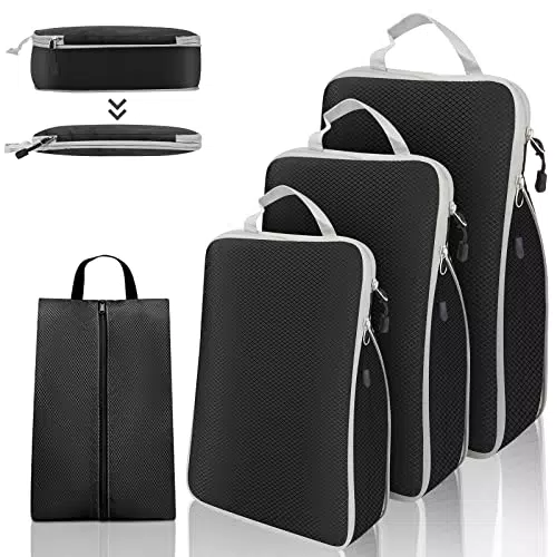 JOLIGAEA Organizer Valigie, 4 Pezzi Organizer Viaggio Accessori Viaggio