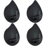 JQZONGO Ganci Adesivi 4 Pezzi, Porta Asciugamani Bagno Adesivo in Acciaio Inox per Parete Cucina Bagno