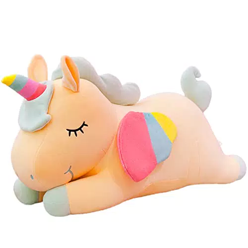 Kekeso Peluche Unicorno Peluche Giocattoli Morbidi Cuddle Cuscino Bambola Cartoon Unicorn Peluche Regali per Ragazzi Ragazze