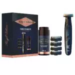 King C. Gillette Style Master Kit REGOLABARBA UOMO e CREMA IDRATANTE VISO E BARBA