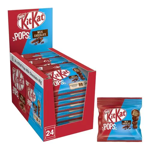 KITKAT Pops Milk Palline di Wafer ricoperte di Cioccolato al Latte