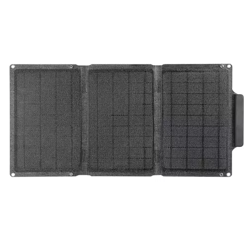 Kiwaezs Pannello Solare Monocristallino 21W USB/Type-C ETFE Materiale Caricabatteria Solare Impermeabile IP67 per Smartphone Tablet Fotocamera Campeggio Viaggi