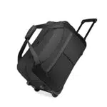 KONO Borsone da Viaggio con 2 ruote 55L Pieghevole Trolley Morbido Bagaglio a Mano per Weekender e Sport