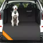 KYG telo auto per cani impermeabile, nero