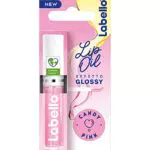Labello Lip Oil Effetto Glossy Labbra, Candy Pink
