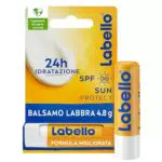Labello Sun Protect Burrocacao labbra SPF30 4.8 g, Balsamo labbra con filtri UVA/UVB
