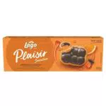 Lago 1968, plaisir nuvole arancia biscotti al burro con farcitura di marmellata arancia e ricoperti di cioccolato fondente