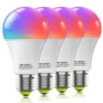 Lampadine intelligenti, Lampadine LED cambia colore abilitate Wi-Fi e Bluetooth