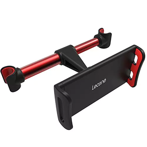 Lecone Supporto Tablet Auto Poggiatesta Rotazione a 360 Gradi per Tablet iPad Smartphone 4