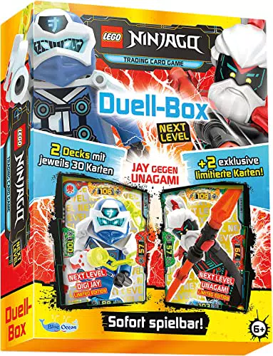 LEGO Ninjago Serie V Next Level Duelldeck 2 mazzi da 30 2 carte in edizione limitata
