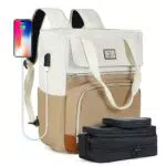Lekeinchi Zaino per computer portatile da donna, 15