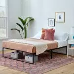 Linenspa Struttura letto contemporanea, letto Singolo 90x200 cm