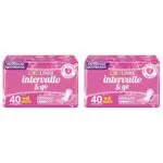 Lines Intervallo & Go Regular, Confezione da 48 Proteggislip