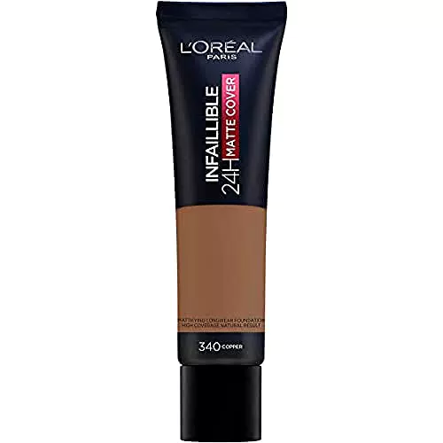 l'Oréal Paris Make Up Infaillible 24H Mat Cover, 340 Cuivre