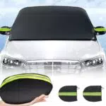 LORESJOY Copri Parabrezza Auto, Ripiegabile Copertura Parabrezza Auto Ghiaccio