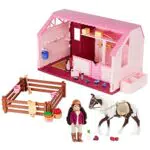 Lori Barn & Horse Set with Philippa, Colore, LO37084C1Z