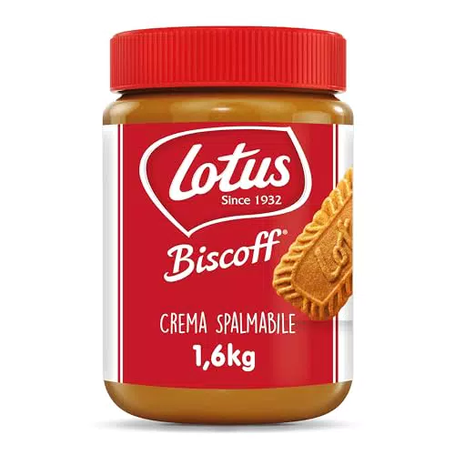 Lotus Biscoff, Crema Spalmabile Delicata, Fatta con i Biscotti Biscoff