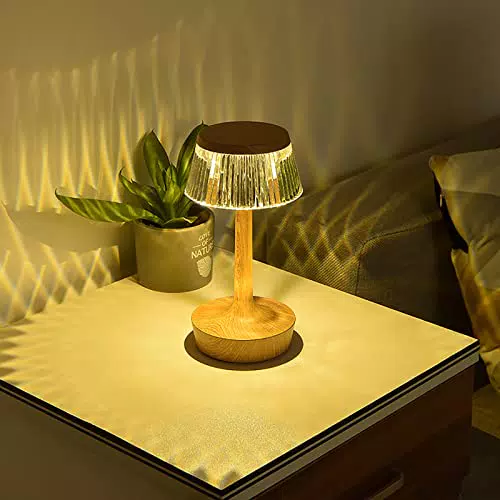 Luce Notturna Bambini Ricaricabile USB enza fili, Dimmerabile Touch Lampada da Comodino LED