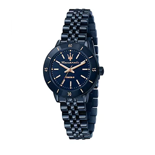 Maserati Solar Blue Orologio Donna, Solo tempo solare 