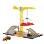 Matchbox - Cantiere della Gru, Playset con 1 Veicolo Incluso