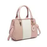 Miss Lulu Borse da donna, Borsa con manico superiore a tre colori