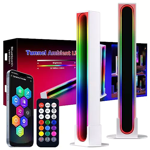 MIWATT Smart Flusso Lampade LED, lampada LED RGB intelligente con effetti di luce multipli