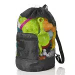 MOOKLIN ROAM Borsa da Spiaggia Grande, Borsa da Rete in Tessuto Pieghevole e Riutilizzabile per Bambino