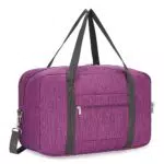 Narwey Bagaglio a Mano 40x20x25 Ryanair Borsone da Viaggio Pieghevole Borsa da Cabina Borsa Aereo Borsa Palestra Borsa per Weekend 20L Con Tracolla