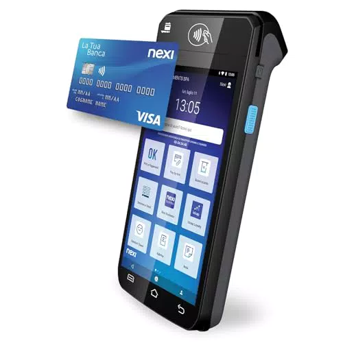 Nexi SmartPOS Mini a Canone Zero, Pos Portatile Contactless