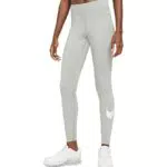 Nike W NSW ESSNTL LGGNG Swoosh MR Leggings, Dk Grey Heather/