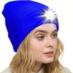 NLAND Cappello a Cuffia Illuminato Unisex Cappello Invernale con Luci a LED Regalo da Uomo Cappello Illuminato per Escursionismo Corsa Ciclismo