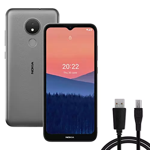 Nokia C12 Smartphone 4G 64GB, 2GB RAM, Camera 8 Mp, Display HD+ da 6.3″