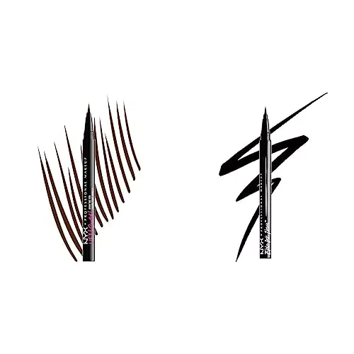 NYX Professional Makeup Eyeliner Epic Ink, Punta Ultra Sottile