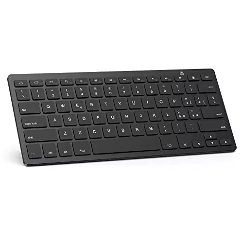 OMOTON Tastiera Bluetooth per Android, Compatibile con Samsung o Huawei Tablet e i Smartphone Android