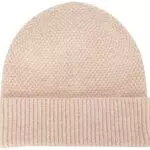 Only Berretto da donna a maglia, rosa lurex